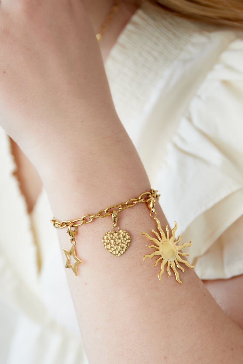 DIY Charm Bracelet – „Golden Sun Edition“