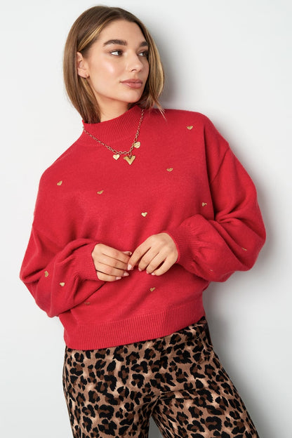 Sweetheart Charm sweater
