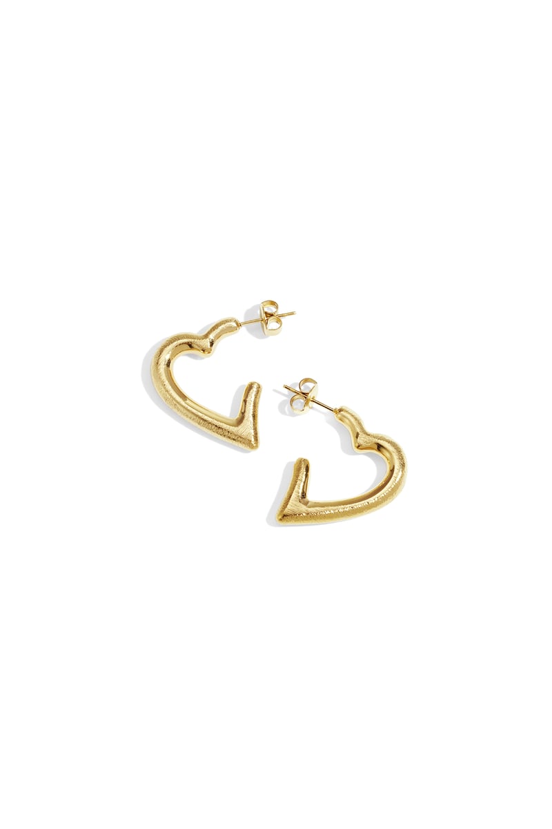 Hoop Earrings Heart Casual Daily Simple Series Women's jewelry