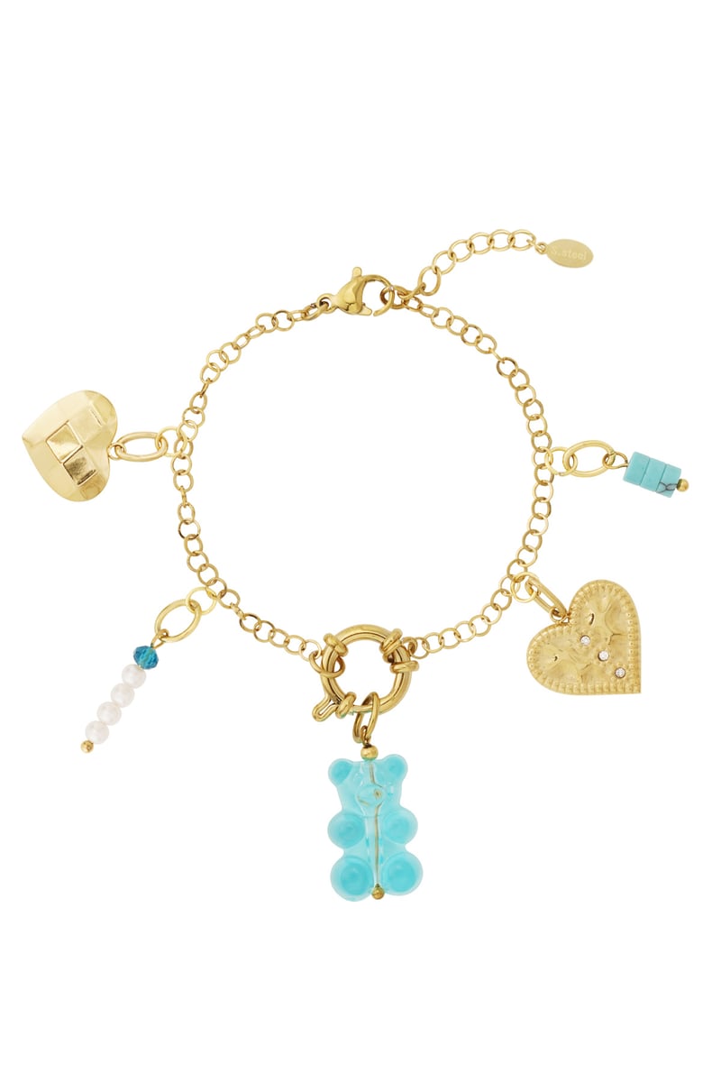 DIY Charm Bracelet – „Candy Heart Edition“