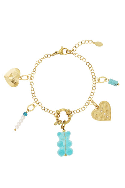 DIY Charm Bracelet – „Candy Heart Edition“