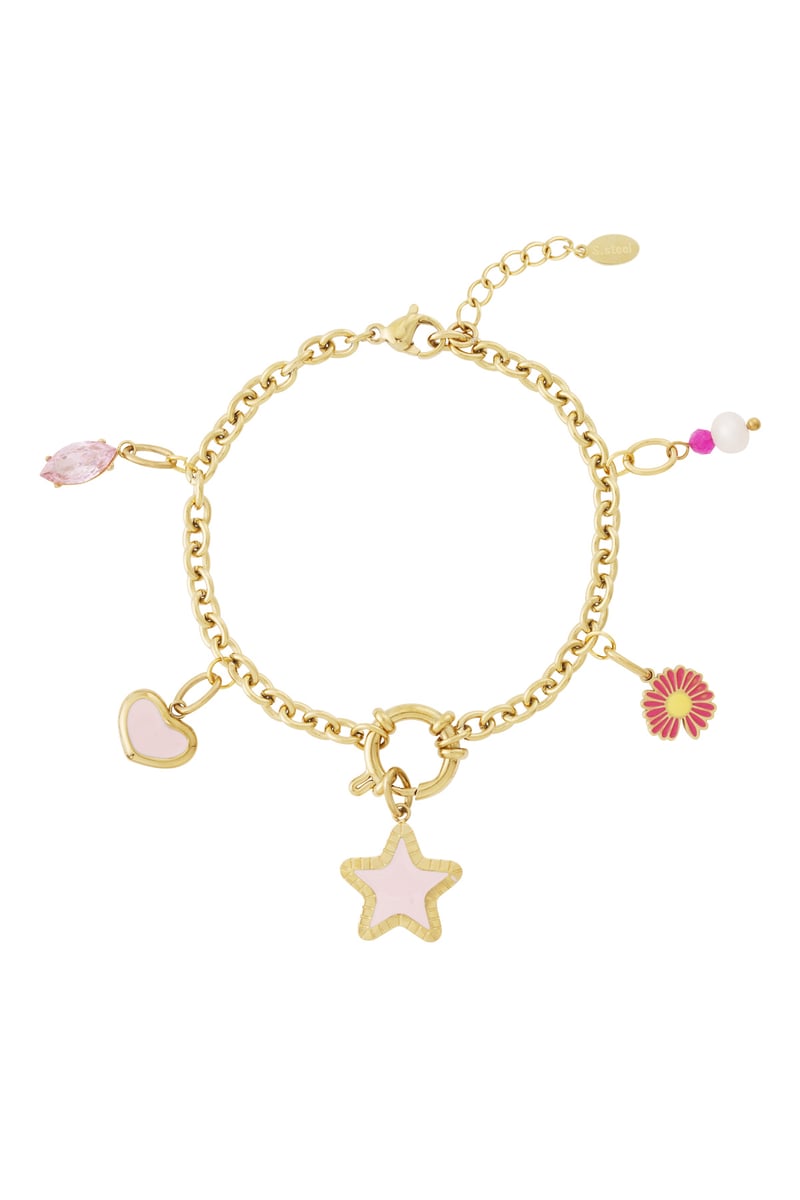 DIY Charm Bracelet – „Pink Dreams Edition“