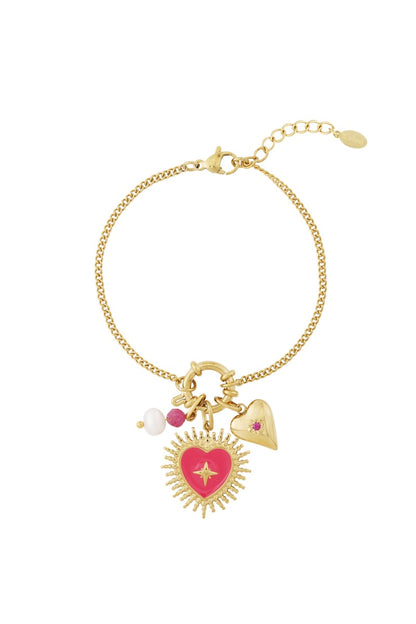DIY Charm Bracelet – „Sacred Heart Edition“