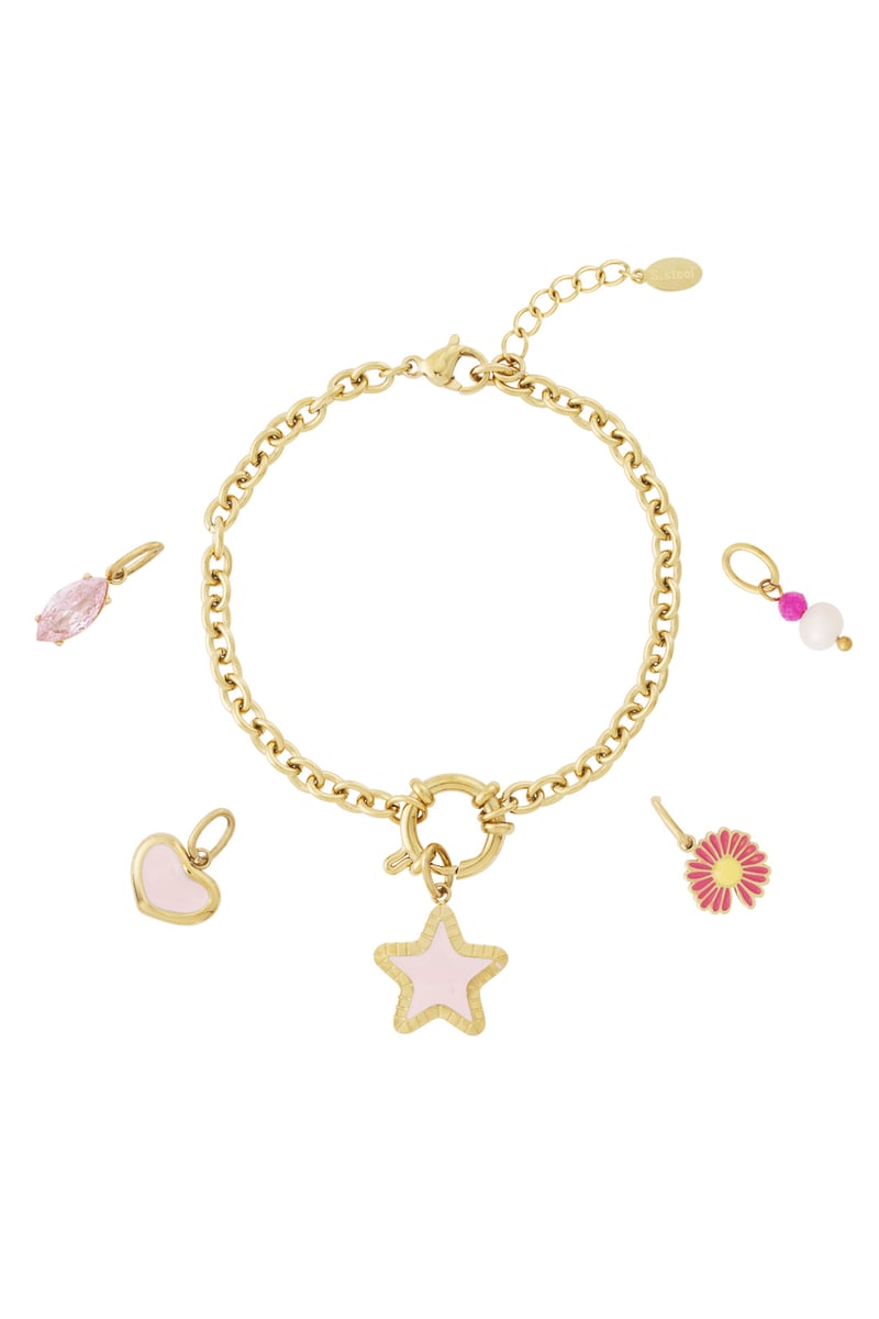 DIY Charm Bracelet – „Pink Dreams Edition“