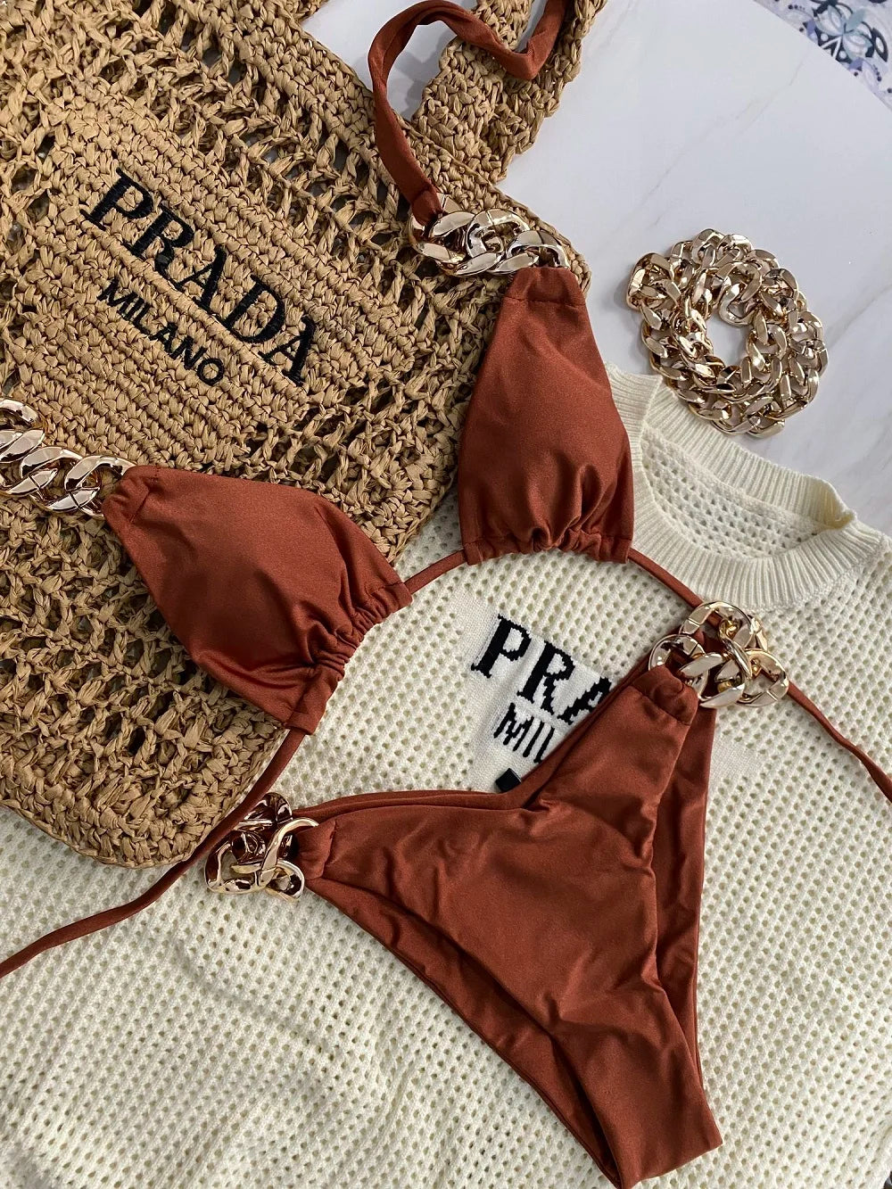 Bikini Set Mila braun