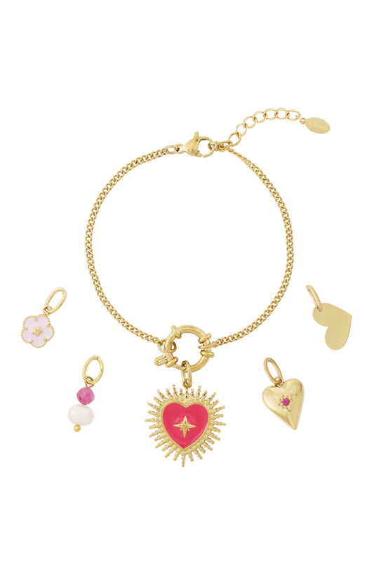 DIY Charm Bracelet – „Sacred Heart Edition“