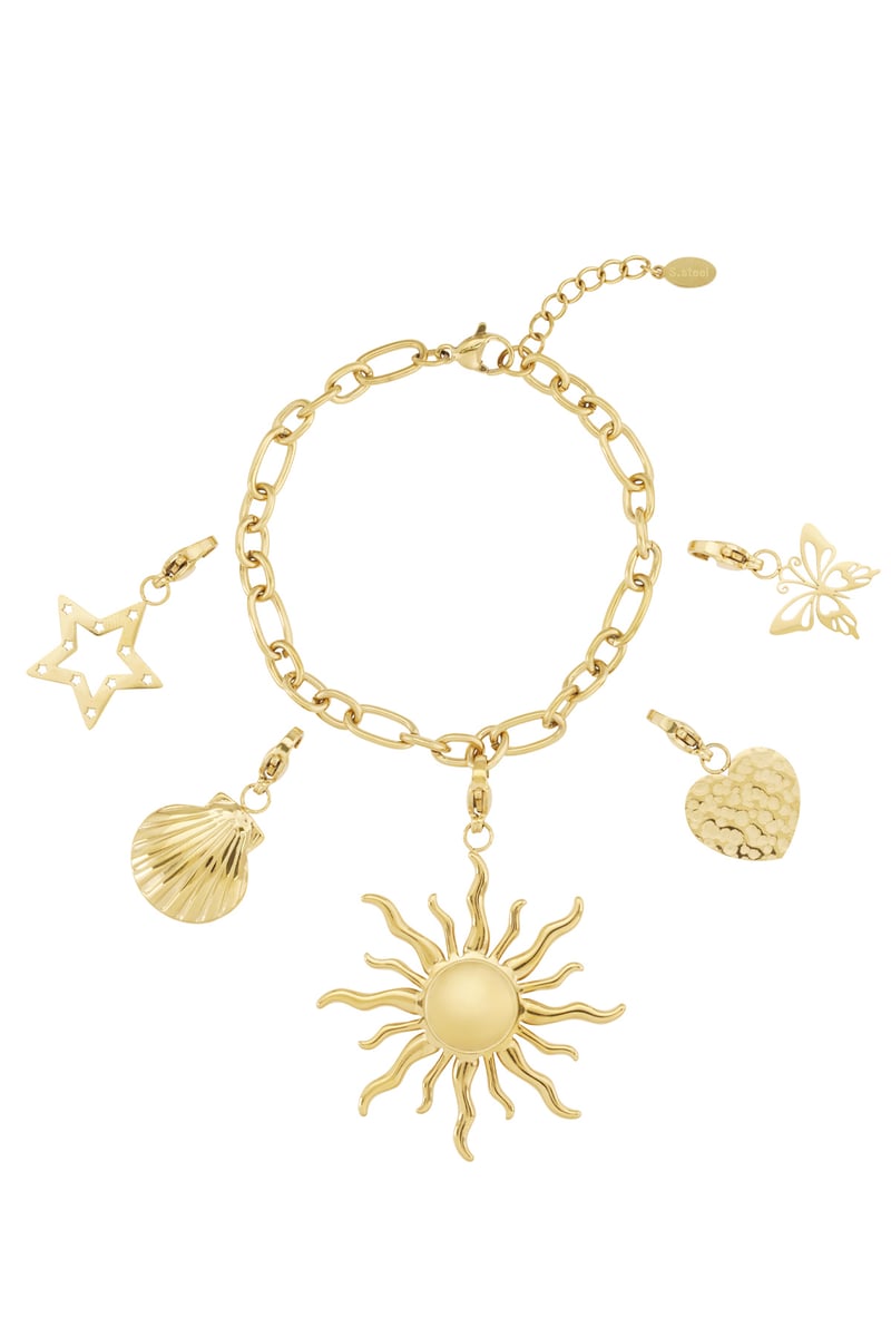 DIY Charm Bracelet – „Golden Sun Edition“