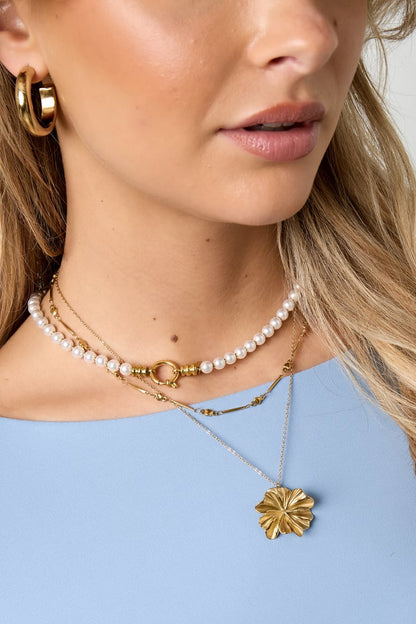 Pendant necklaces Flower Casual Daily Simple Series Women's jewelry